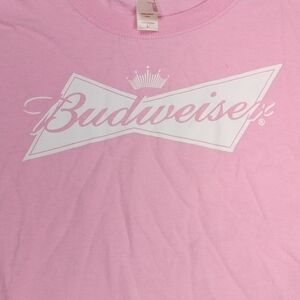 Budweiser women's large sized t shirt